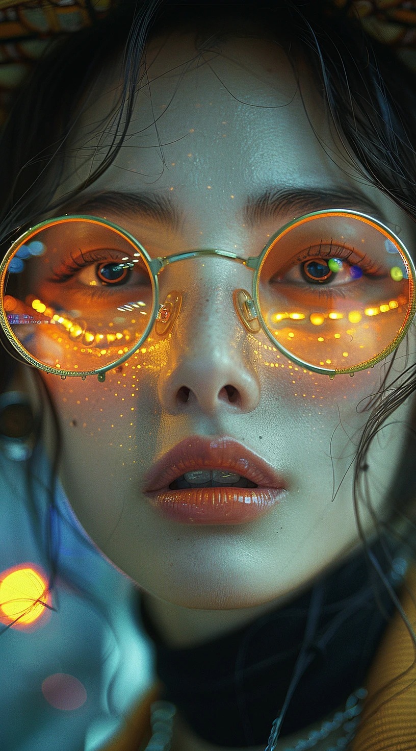 戴眼镜的女生-AI工具研究所